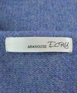ABAHOUSE ECRU（アバハウスエクリュ）ニット・セーター 青 サイズ:F レディース/2200640232030