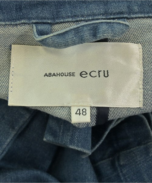 ABAHOUSE ECRU（アバハウスエクリュ）その他 青 サイズ:48(L位) メンズ/2200665466021