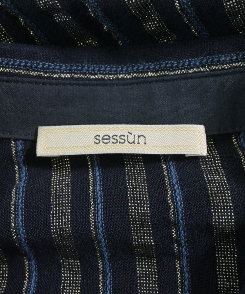 sessun（セッスン）カジュアルシャツ 紺 サイズ:L レディース/2200630364222