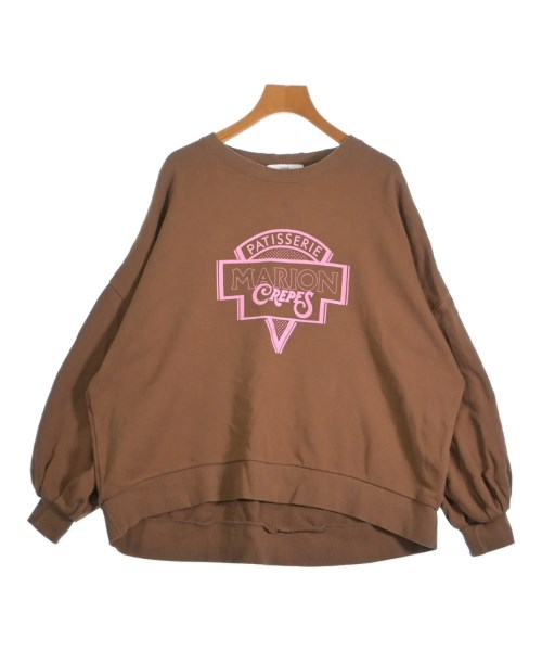 Discoat(ディスコート)スウェット 茶 サイズ:F/2200670729036