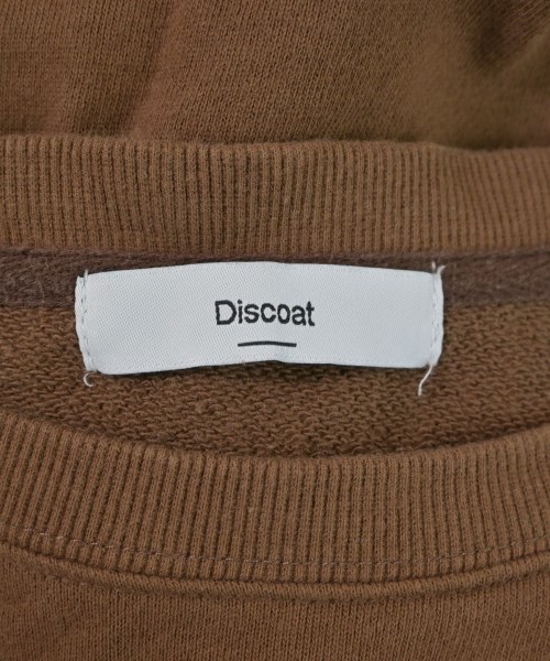 Discoat（ディスコート）スウェット 茶 サイズ:F レディース/2200670729036