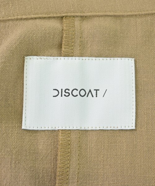 Discoat（ディスコート）ジャケット ベージュ サイズ:F レディース/2200675016063