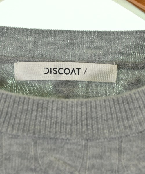 Discoat（ディスコート）ニット・セーター グレー サイズ:F レディース/2200674981102