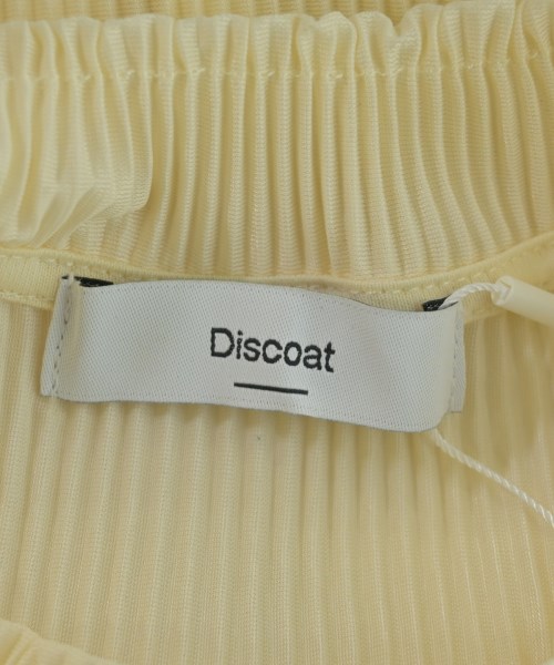 Discoat（ディスコート）Tシャツ・カットソー 黄 サイズ:M レディース/2200682194044