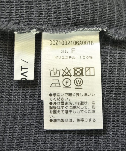 Discoat（ディスコート）Tシャツ・カットソー グレー サイズ:F レディース/2200690561050