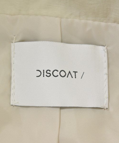 Discoat（ディスコート）ステンカラーコート グレー サイズ:F レディース/2200692869017