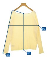 Discoat（ディスコート）ニット・セーター 黄 サイズ:F レディース/2200693415152