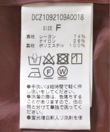Discoat（ディスコート）ワンピース 茶 サイズ:F レディース/2200710676030