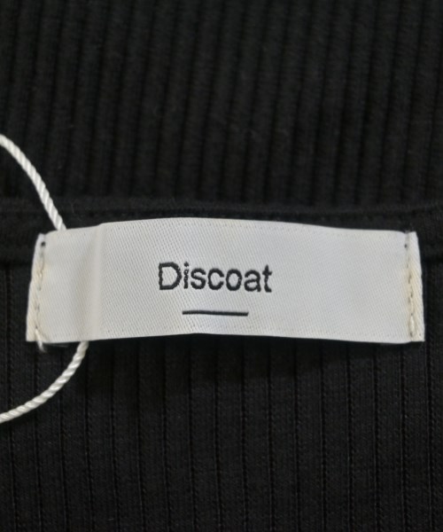 Discoat（ディスコート）Tシャツ・カットソー 黒 サイズ:F レディース/2200702588099