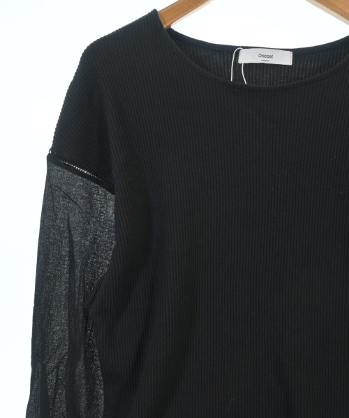 Discoat（ディスコート）Tシャツ・カットソー 黒 サイズ:F レディース/2200702588099