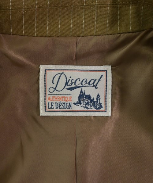 Discoat（ディスコート）カジュアルジャケット 茶 サイズ:F レディース/2200704027107