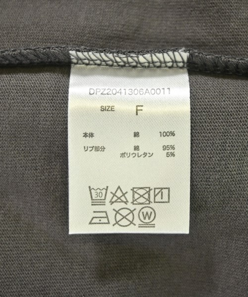 Discoat（ディスコート）Tシャツ・カットソー グレー サイズ:F レディース/2200703458155