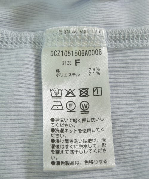 Discoat（ディスコート）Tシャツ・カットソー 紫 サイズ:F レディース/2200703968104