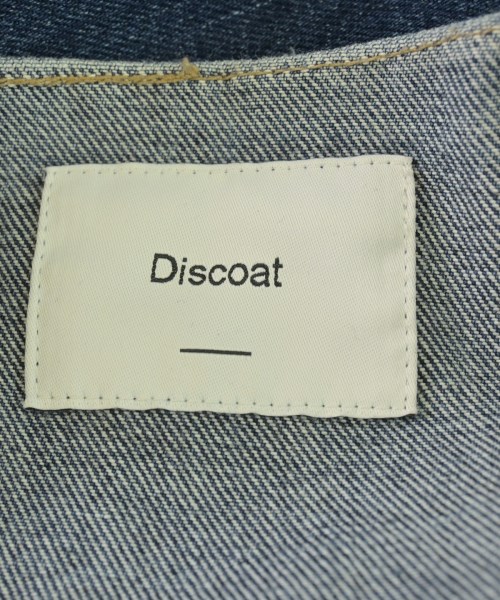 Discoat（ディスコート）デニムジャケット 青 サイズ:M レディース/2200730642046