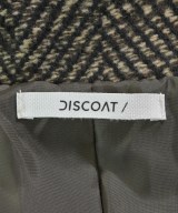 Discoat（ディスコート）テーラードジャケット 茶 サイズ:M レディース/2200681374010