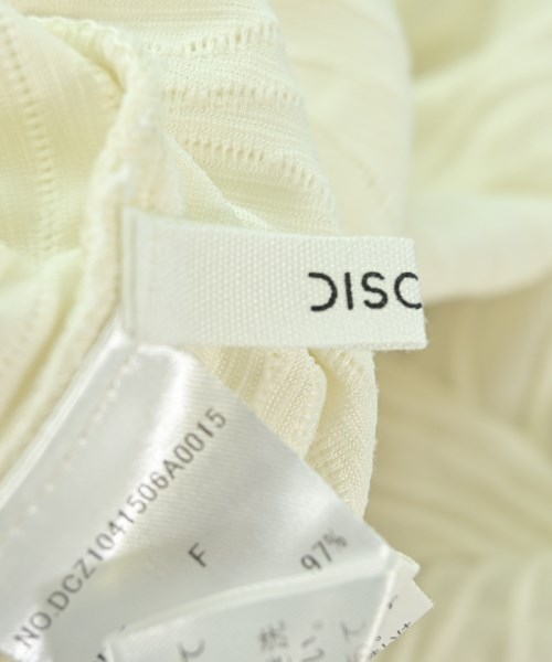 Discoat（ディスコート）Tシャツ・カットソー 白 サイズ:F レディース/2200686308096