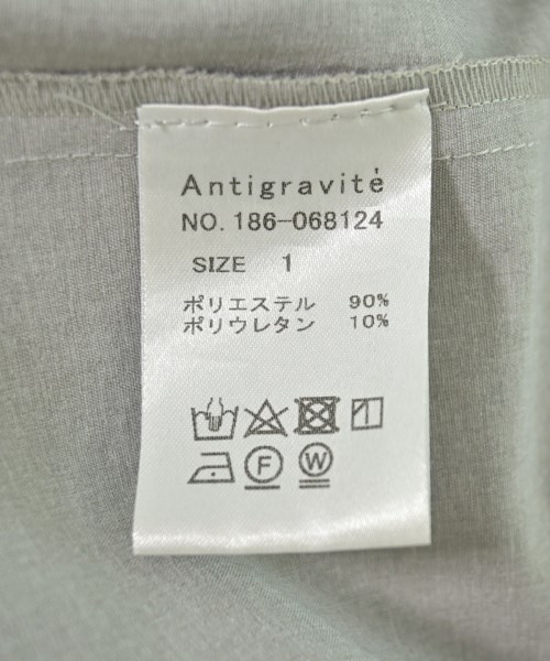 Antigravite（アンティグラヴィテ）カジュアルシャツ グレー サイズ:1(S位) レディース/2200707473048