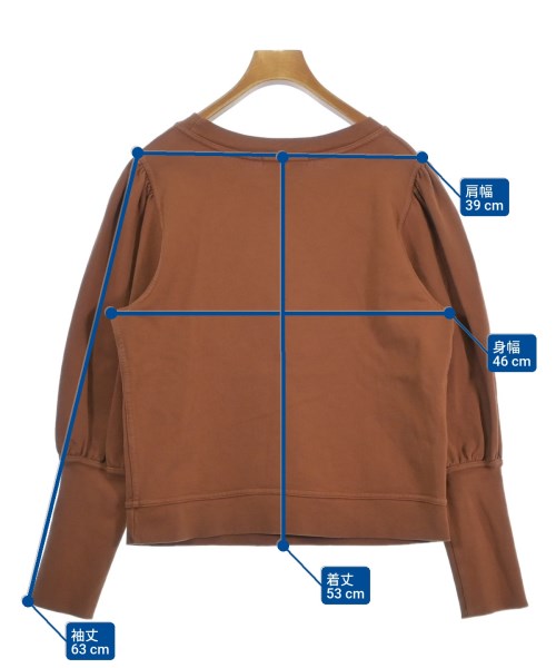 A PIECE APART（アピースアパート）スウェット 茶 サイズ:M レディース/2200621529449