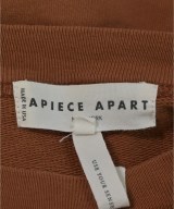 A PIECE APART（アピースアパート）スウェット 茶 サイズ:M レディース/2200621529449