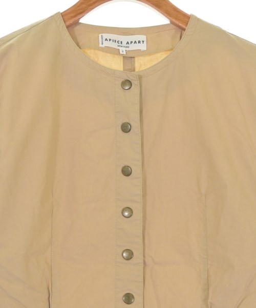A PIECE APART（アピースアパート）シャツワンピース ベージュ サイズ:2(M位) レディース/2200641949104