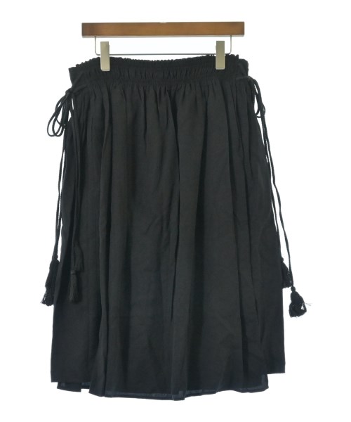 A PIECE APART（アピースアパート）ひざ丈スカート 黒 サイズ:4(XL位) レディース/2200632849024