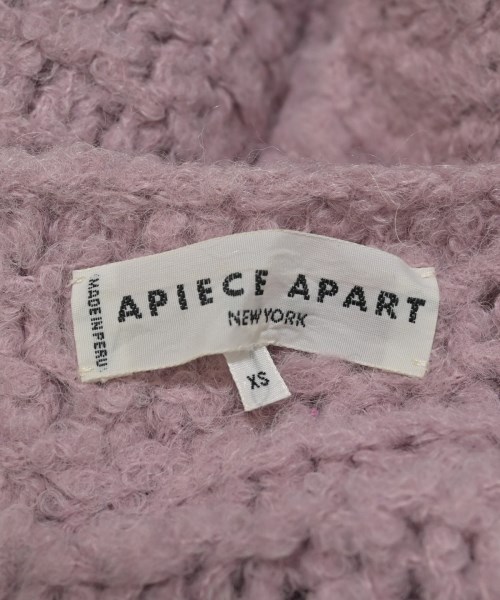 A PIECE APART（アピースアパート）カーディガン ピンク サイズ:XS レディース/2200661516164
