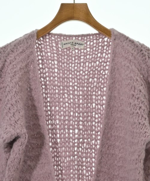 A PIECE APART（アピースアパート）カーディガン ピンク サイズ:XS レディース/2200661516164
