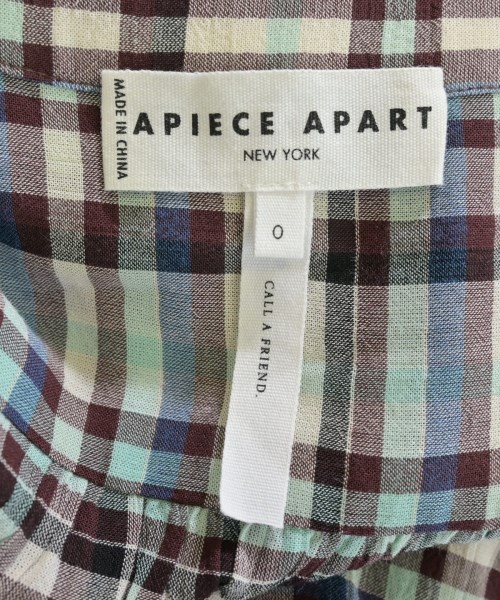 A PIECE APART（アピースアパート）ワンピース 赤 サイズ:0(XS位) レディース/2200721257112