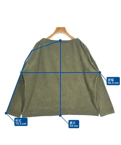 MELROSE CLAIRE（メルローズクレール）ブラウス カーキ サイズ:F レディース/2200613850018