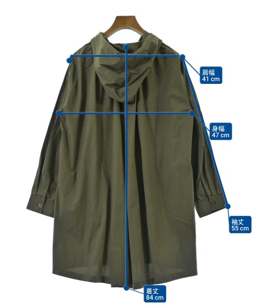 MELROSE CLAIRE（メルローズクレール）モッズコート カーキ サイズ:F レディース/2200618691289