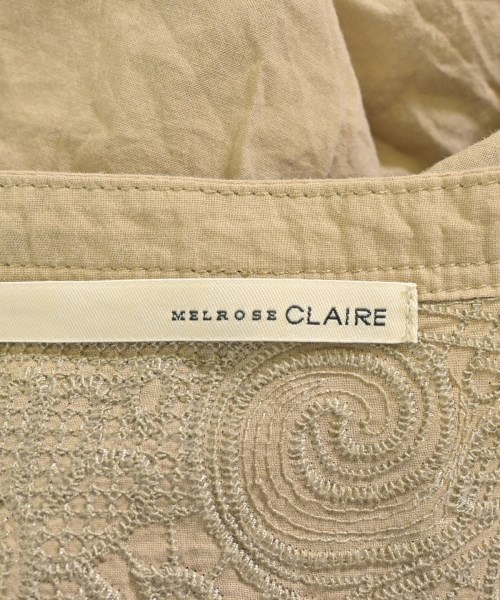 MELROSE CLAIRE（メルローズクレール）カジュアルシャツ ベージュ サイズ:F レディース/2200678069042
