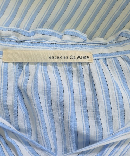 MELROSE CLAIRE（メルローズクレール）ブラウス 青 サイズ:F レディース/2200664551063