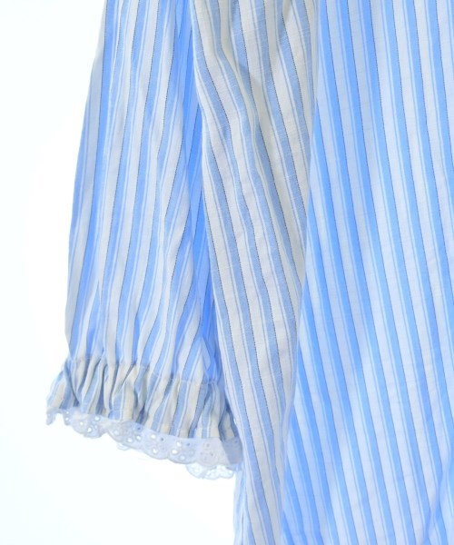 MELROSE CLAIRE（メルローズクレール）ブラウス 青 サイズ:F レディース/2200664551063