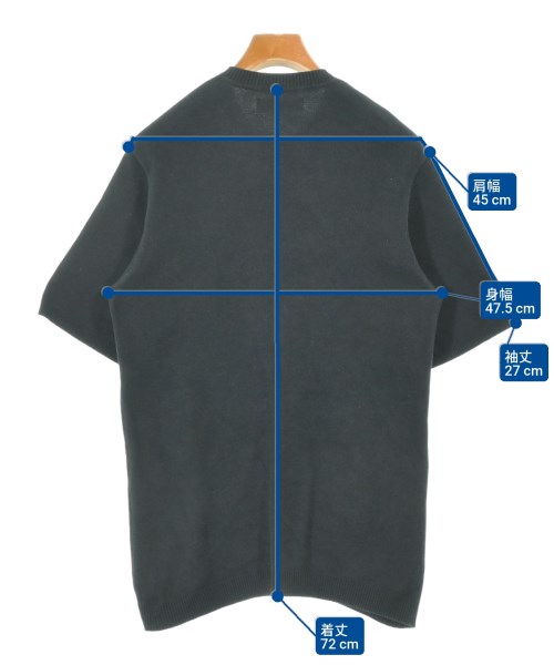 ETHOSENS（エトセンス）ニット・セーター 黒 サイズ:-(XS位) メンズ/2200626704131