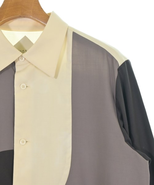 ETHOSENS（エトセンス）カジュアルシャツ 黄 サイズ:-(L位) メンズ/2200679587392