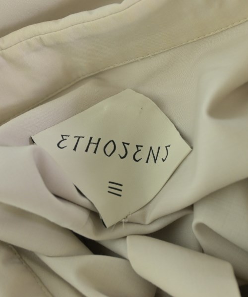 ETHOSENS（エトセンス）カジュアルシャツ ベージュ サイズ:F メンズ/2200720418132