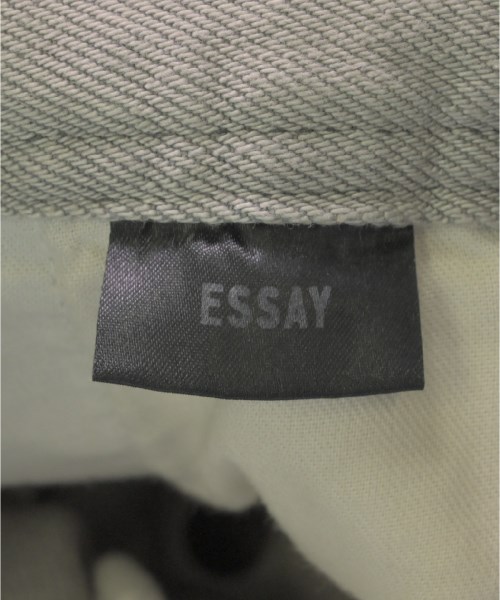 ESSAY（エッセイ）デニムパンツ グレー サイズ:-(L位) メンズ/2200485955026