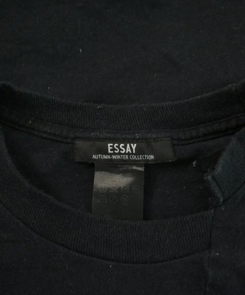 ESSAY（エッセイ）Tシャツ・カットソー 黒 サイズ:3(L位) メンズ/2200622261089