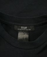 ESSAY（エッセイ）Tシャツ・カットソー 黒 サイズ:3(L位) メンズ/2200622261119