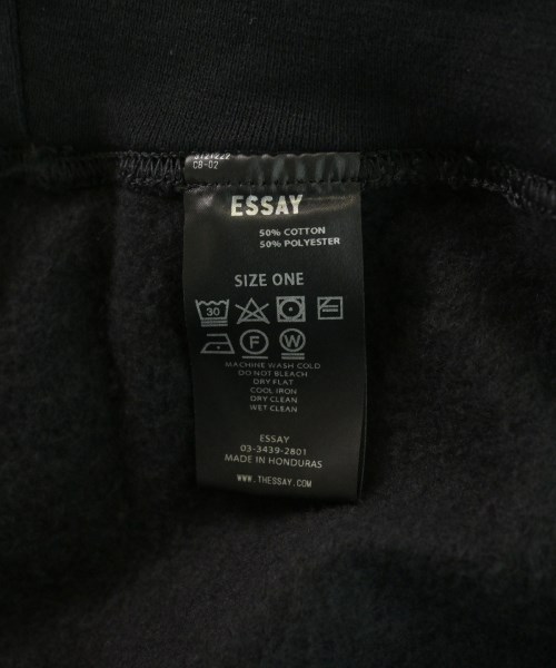 ESSAY（エッセイ）パーカー 黒 サイズ:M メンズ/2200617520030