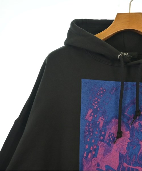 ESSAY（エッセイ）パーカー 黒 サイズ:-(XXL位) メンズ/2200617520061