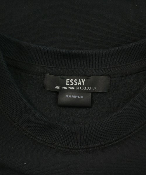ESSAY（エッセイ）スウェット 黒 サイズ:3(L位) メンズ/2200617520078
