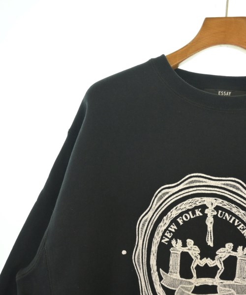 ESSAY（エッセイ）スウェット 黒 サイズ:3(L位) メンズ/2200617520078