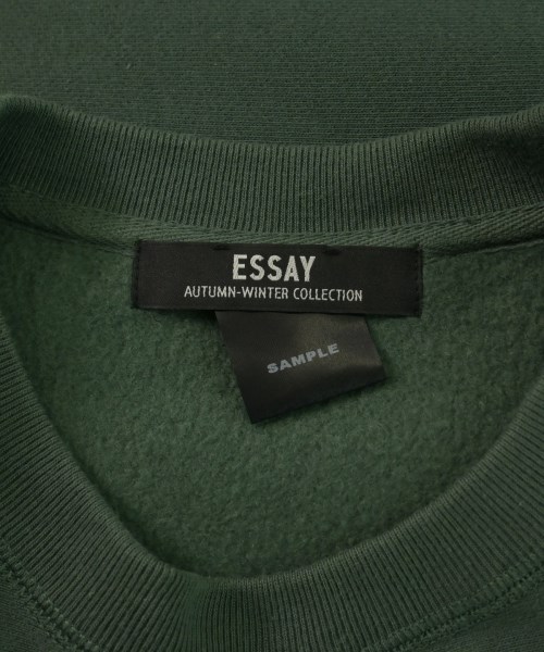 ESSAY（エッセイ）スウェット 緑 サイズ:3(L位) メンズ/2200617520085