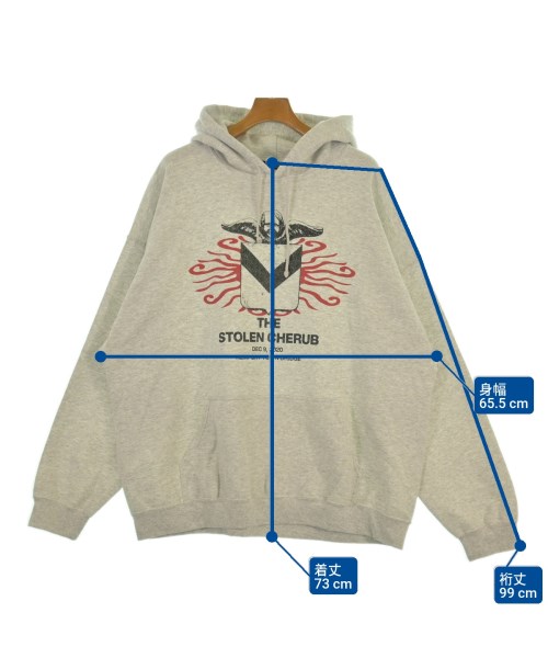 ESSAY（エッセイ）パーカー グレー サイズ:3(L位) メンズ/2200617520122