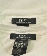 ESSAY（エッセイ）Tシャツ・カットソー 白 サイズ:2/2(M位) メンズ/2200617520252