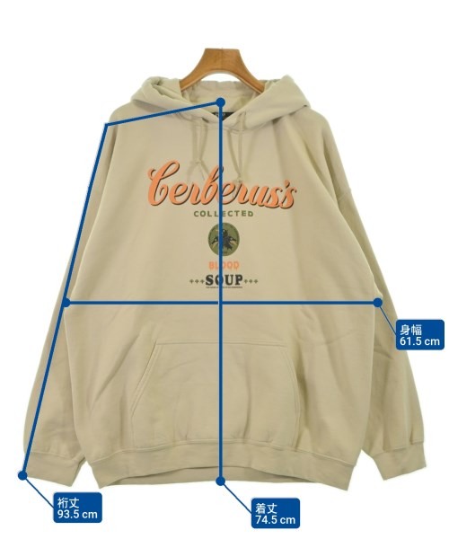 ESSAY（エッセイ）パーカー ベージュ サイズ:3(L位) メンズ/2200617520306