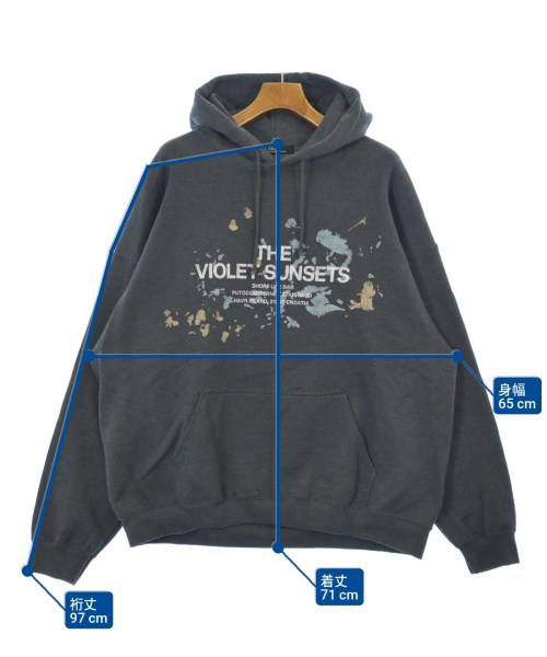 ESSAY（エッセイ）パーカー グレー サイズ:3(L位) メンズ/2200617520313