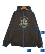 ESSAY（エッセイ）パーカー 茶 サイズ:3(L位) メンズ/2200617520351