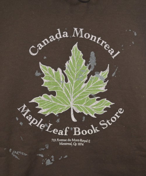 ESSAY（エッセイ）パーカー 茶 サイズ:3(L位) メンズ/2200617520368